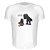 Camiseta Slim Nerderia e Lojaria vader dog Branca - Imagem 1