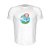 Camiseta Slim Nerderia e Lojaria balloon Branca - Imagem 1