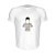 Camiseta Slim Nerderia e Lojaria chaves Branca - Imagem 1