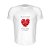 Camiseta Slim Nerderia e Lojaria bob marley one love Branca - Imagem 1