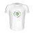 Camiseta Slim Nerderia e Lojaria eco world Branca - Imagem 1