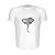 Camiseta Slim Nerderia e Lojaria elefante geometrico Branca - Imagem 1