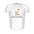 Camiseta Slim Nerderia e Lojaria king Branca - Imagem 1