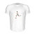 Camiseta Slim Nerderia e Lojaria runner Branca - Imagem 1