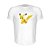 Camiseta Slim Nerderia e Lojaria pokemon pikachu splash Branca - Imagem 1
