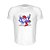 Camiseta Slim Nerderia e Lojaria smurfs zumbis Branca - Imagem 1