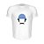 Camiseta Slim Nerderia e Lojaria seu madruga minimalista Branca - Imagem 1