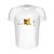 Camiseta Slim Nerderia e Lojaria sanduba Branca - Imagem 1