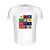 Camiseta Slim Nerderia e Lojaria star wars minimalista Branca - Imagem 1