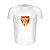 Camiseta Slim Nerderia e Lojaria tigre geometrico Branca - Imagem 1