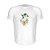 Camiseta Slim Nerderia e Lojaria star wars yoda splash Branca - Imagem 1