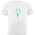 Camiseta Basica Nerderia e Lojaria crianca planeta Branca - Imagem 1