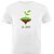 Camiseta Basica Nerderia e Lojaria go green Branca - Imagem 1