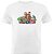 Camiseta Basica Nerderia e Lojaria mario bros turma Branca - Imagem 1