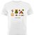 Camiseta Basica Nerderia e Lojaria love camp Branca - Imagem 1