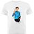 Camiseta Basica Nerderia e Lojaria spock splash Branca - Imagem 1