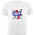 Camiseta Basica Nerderia e Lojaria smurfs zumbis Branca - Imagem 1
