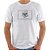 Camiseta Basica Nerderia e Lojaria caveira quadro Branca - Imagem 1