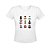 Camiseta Gola V Nerderia e Lojaria batman minimalista BRANCA - Imagem 1