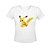 Camiseta Gola V Nerderia e Lojaria pokemon pikachu splash BRANCA - Imagem 1
