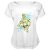 Camiseta Baby Look Nerderia e Lojaria c3po paint BRANCA - Imagem 1