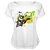 Camiseta Baby Look Nerderia e Lojaria boba fett aquarela BRANCA - Imagem 1