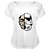 Camiseta Baby Look Nerderia e Lojaria stormtrooper caveira BRANCA - Imagem 1