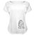 Camiseta Baby Look Nerderia e Lojaria r2d2 linhas BRANCA - Imagem 1