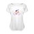 Camiseta Baby Look Nerderia e Lojaria bike geometrica BRANCA - Imagem 1