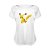 Camiseta Baby Look Nerderia e Lojaria pokemon pikachu splash BRANCA - Imagem 1