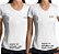Camiseta Baby Look Nerderia e Lojaria seu madruga minimalista BRANCA - Imagem 3