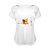 Camiseta Baby Look Nerderia e Lojaria sanduba BRANCA - Imagem 1