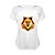 Camiseta Baby Look Nerderia e Lojaria raposa geometrica BRANCA - Imagem 1