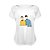 Camiseta Baby Look Nerderia e Lojaria star trek minimalista BRANCA - Imagem 1