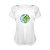 Camiseta Baby Look Nerderia e Lojaria terra draw BRANCA - Imagem 1