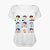 Camiseta Baby Look Nerderia e Lojaria kpop sf9 coreanos BRANCA - Imagem 1
