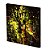 Tela Canvas 30X30 cm Nerderia e Lojaria abstrato gold colorido - Imagem 1