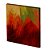 Tela Canvas 30X30 cm Nerderia e Lojaria flores paint colorido - Imagem 1