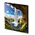 Tela Canvas 30X30 cm Nerderia e Lojaria paisagem1 colorido - Imagem 1