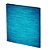 Tela Canvas 30X30 cm Nerderia e Lojaria tela azul colorido - Imagem 1