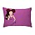 Fronha Para Travesseiros Nerderia e Lojaria princesa roxa colorido - Imagem 1