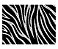 Jogo Americano (Kit 4 Unidades) Nerderia e Lojaria zebra grunge colorido - Imagem 1