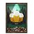 Quadro Caixa 33x43 cm Porta Tampinha Cerveja (Com Led) Nerderia e Lojaria led cerveja beer mountains madeira - Imagem 1