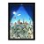 Quadro Caixa  COFRE 33x43 cm (Com Led) Lojaria e Nerderia. viagens planeta terra preto - Imagem 1