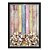 QUADRO CAIXA 33X43  PORTA CONCHAS NERDERIA E LOJARIA conchas madeira arcoiris preto - Imagem 1