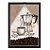 Quadro Caixa 33x43 cm Porta Grãos de Café (Com Led) Nerderia e Lojariagraos cafe maquina preto - Imagem 1