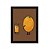 Quadro Decorativo 23x33cm Nerderia e Lojaria suco de laranja preto - Imagem 1