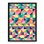 Quadro Decorativo 33x43cm Nerderia e Lojaria geometrica 11 preto - Imagem 1