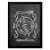 Quadro Decorativo 33x43cm Nerderia e Lojaria lousa bon apetit preto - Imagem 1