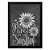 Quadro Decorativo 33x43cm Nerderia e Lojaria lousa sunshine preto - Imagem 1